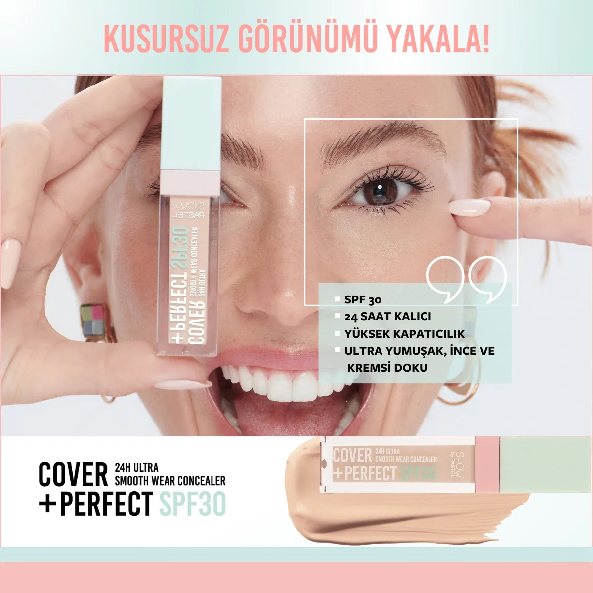 Kapatıcı Cover Perfect 304 Nude Pink