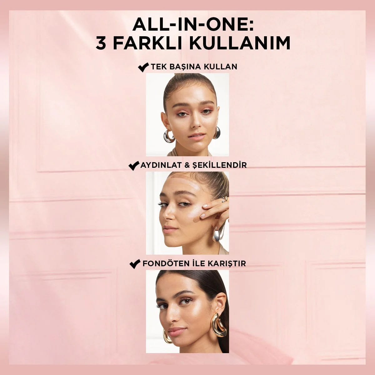 LOREAL PARIS MAKEUP Glotion All-ın-one Doğal Işıltı 901 - Fair Glow 40
ml