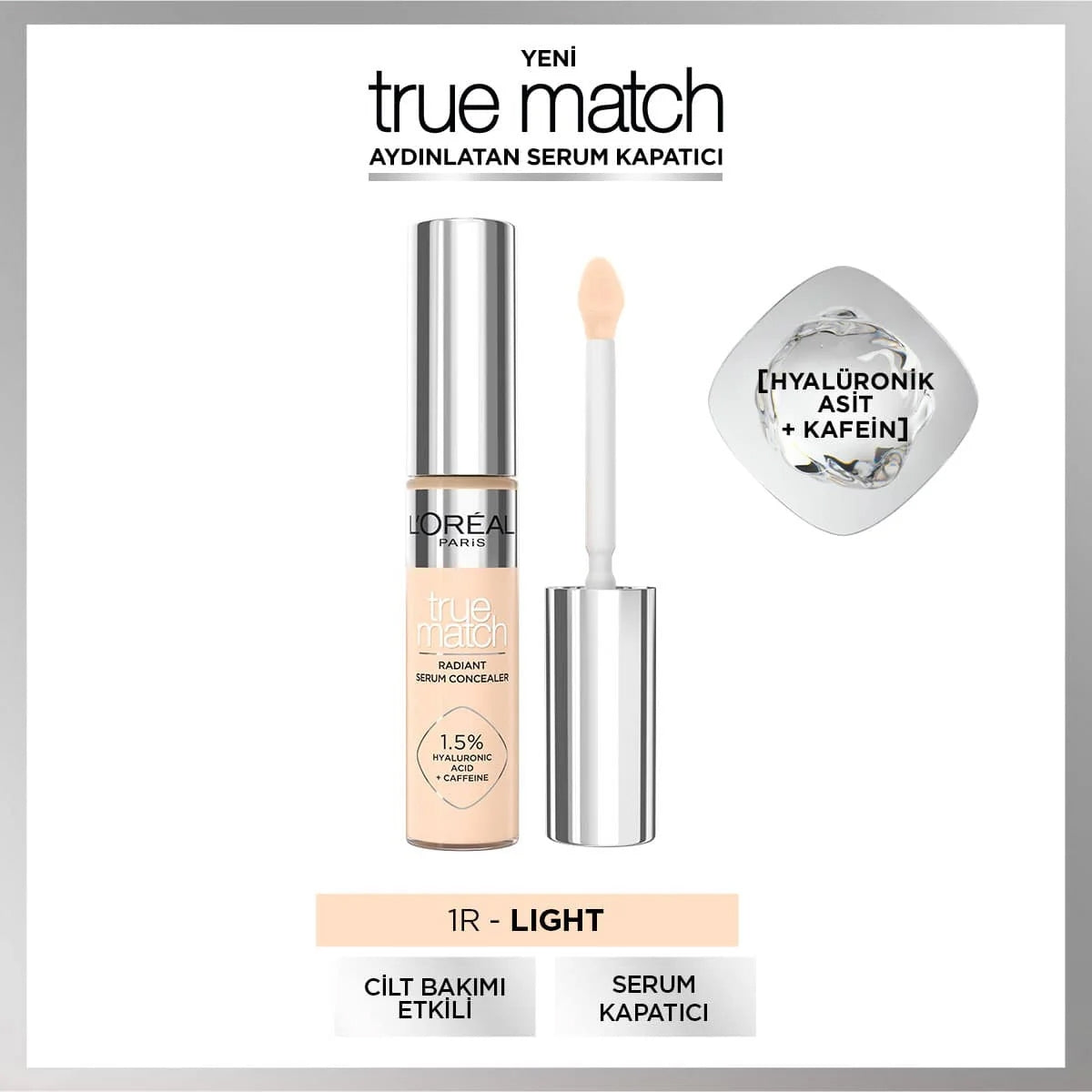 True Match Serum Kapatıcı 1R Light Clair