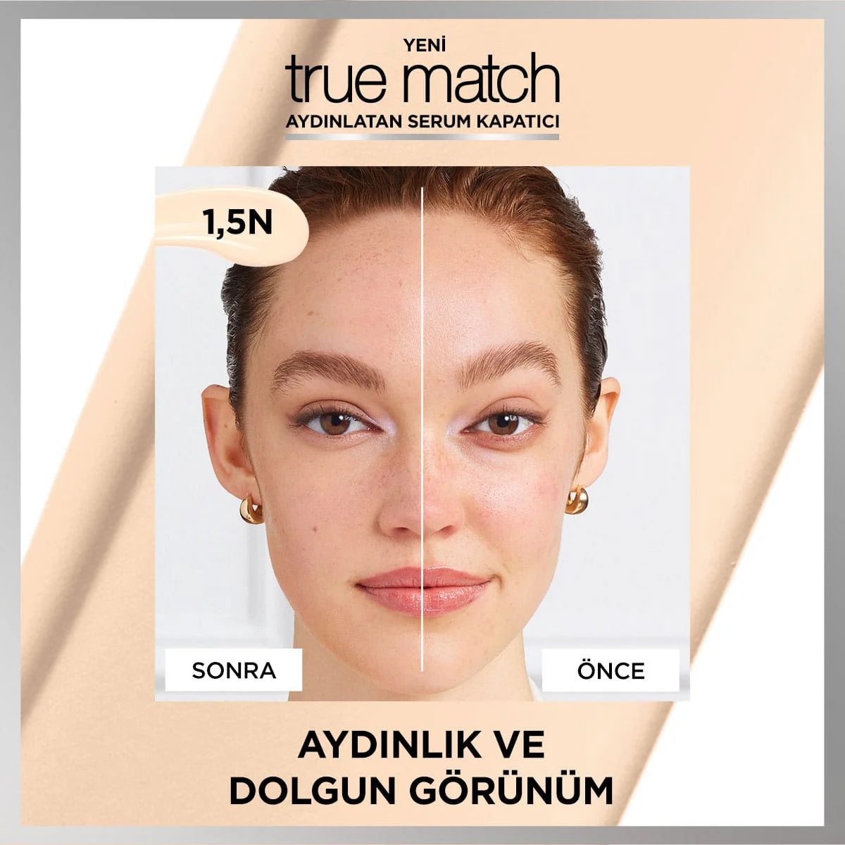 True Match Serum Kapatıcı 1,5N Light Clair