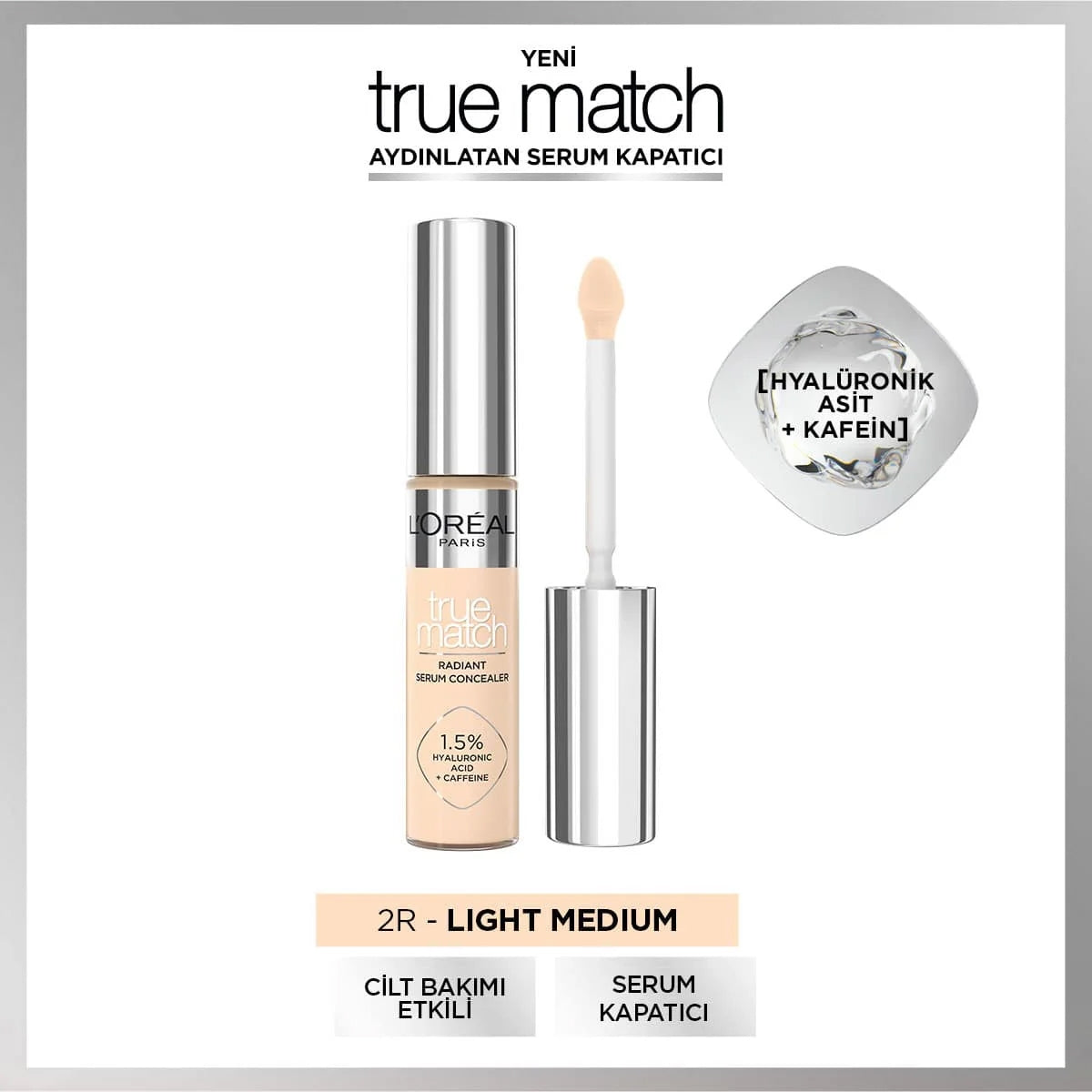 True Match Serum Kapatıcı 2R Light Medium