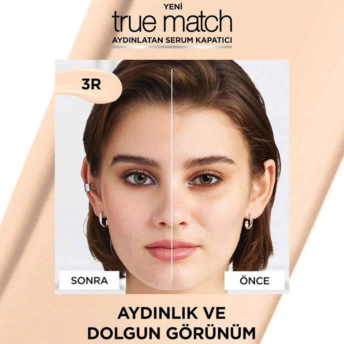 True Match Serum Kapatıcı 3R Light Medium