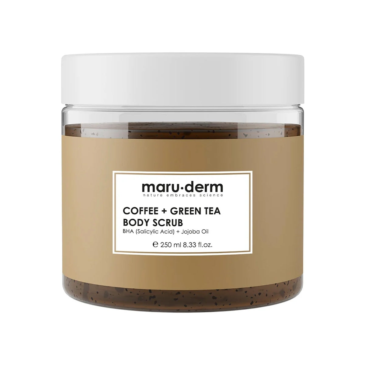 Kahve ve Yeşilçay Özlü Vücut Peelingi 250 ml