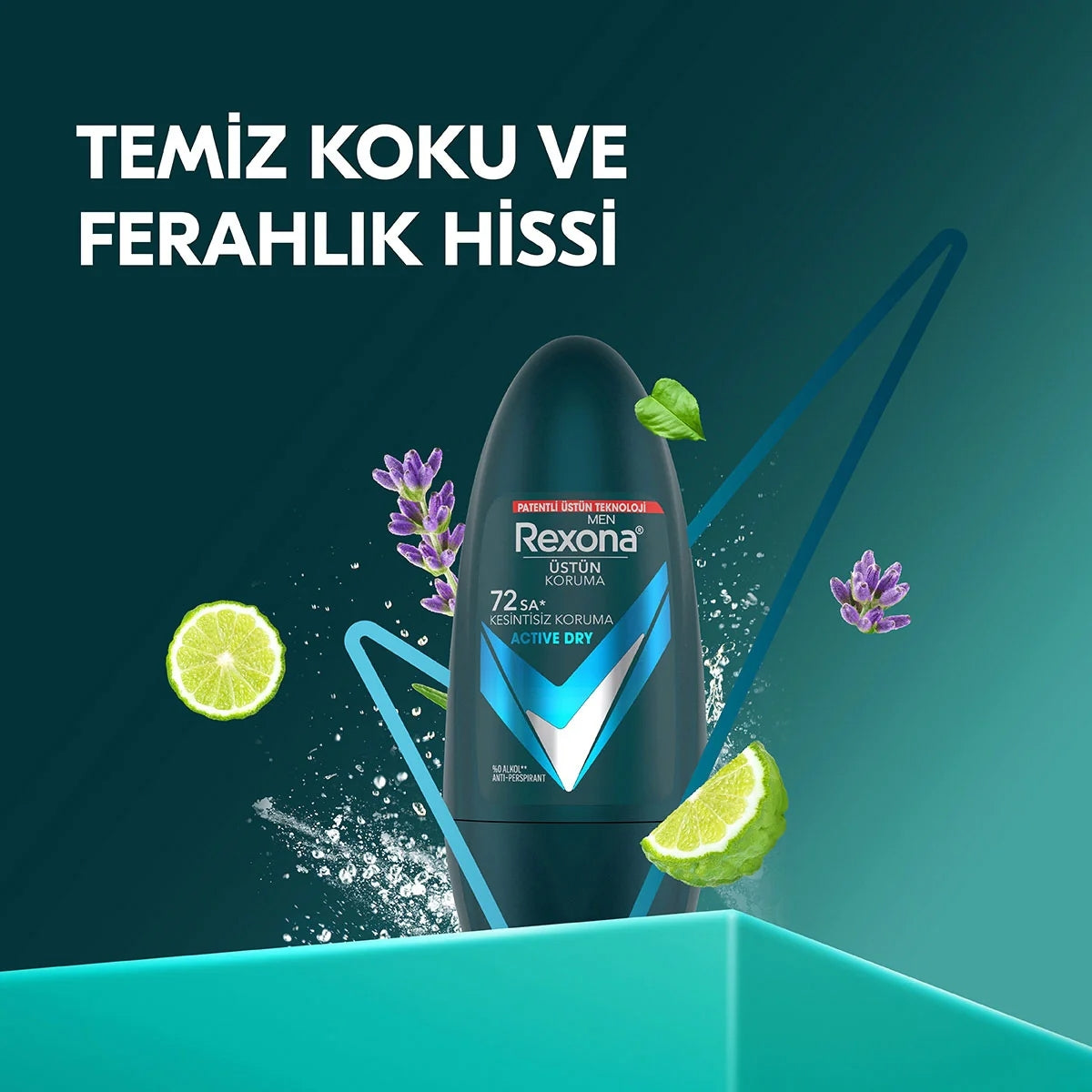 Erkek Roll On Active Dry 50 ml