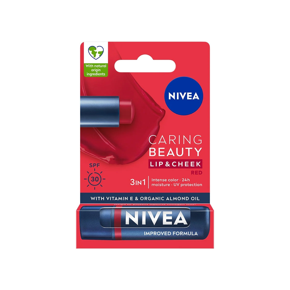 Caring Beauty Dudak ve Yanak SPF30 4,8 g