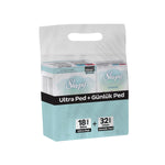 Hijyenik Ped Bio Ultra Gece+Günlük (18+32)