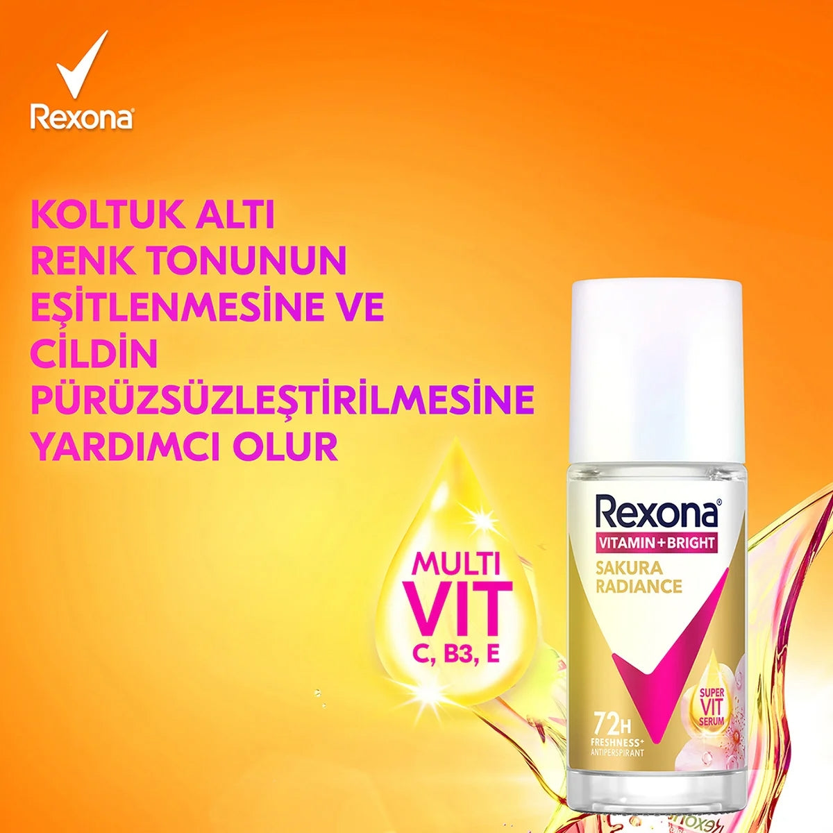 Kadın Roll On Blaze Sakura Radiance 45 ml