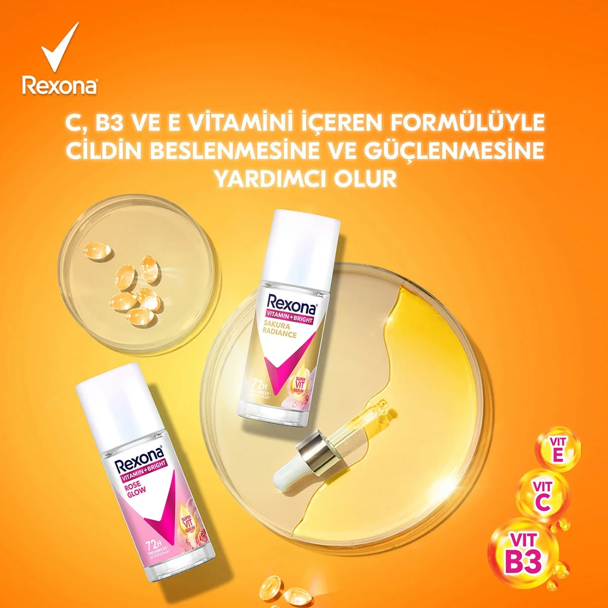 Kadın Roll On Blaze Sakura Radiance 45 ml
