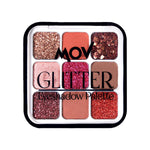 9'lu Far Paleti Glitter No:4