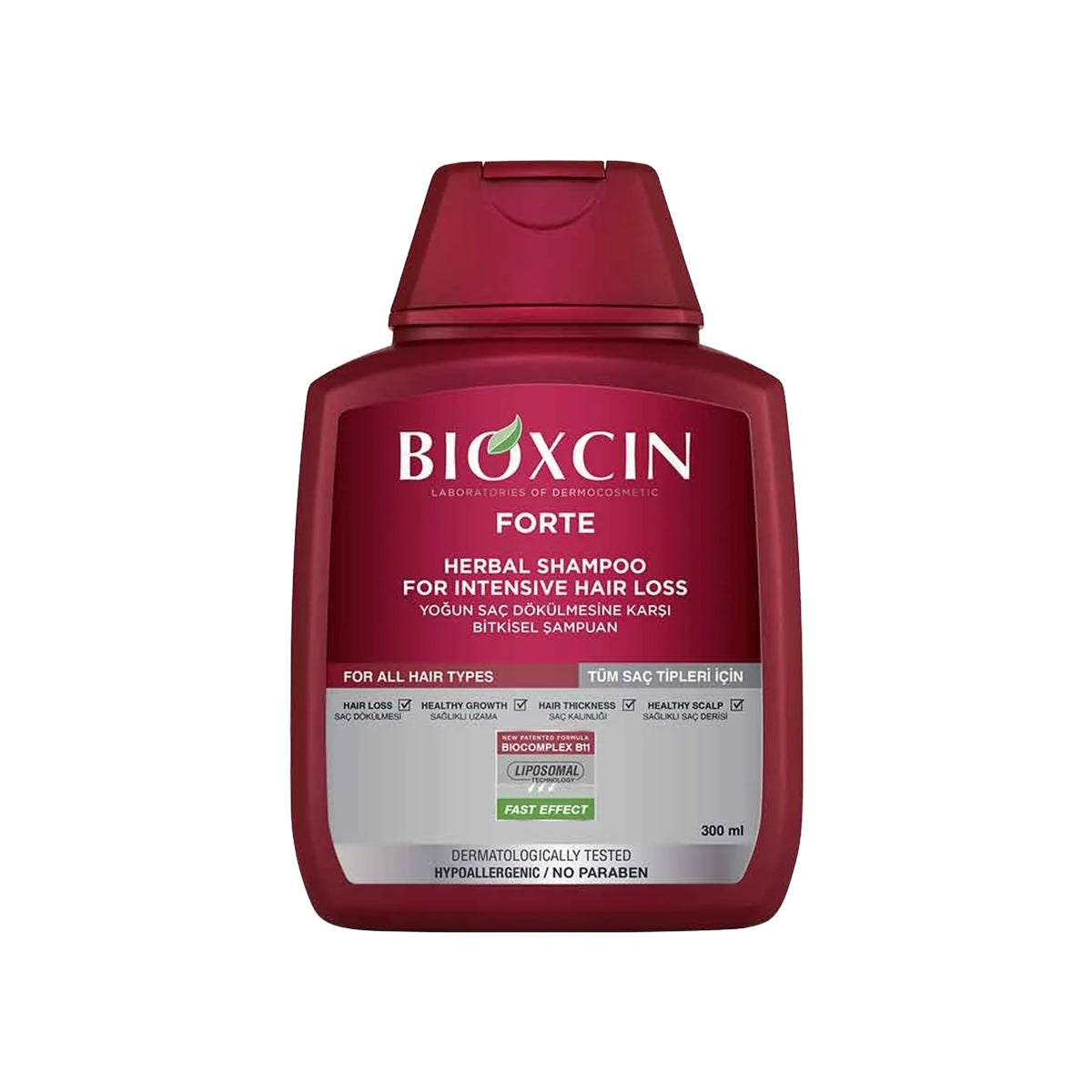 Forte Tüm Saç Tipleri İçin Dökülme Karşıtı Şampuan 300 Ml