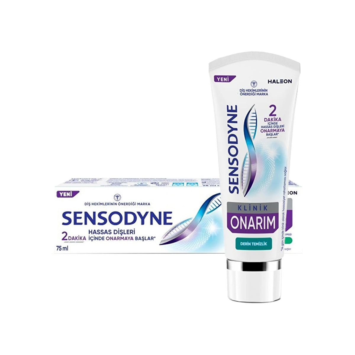 Klinik Onarım Derin Temizlik Diş Macunu 75 ml