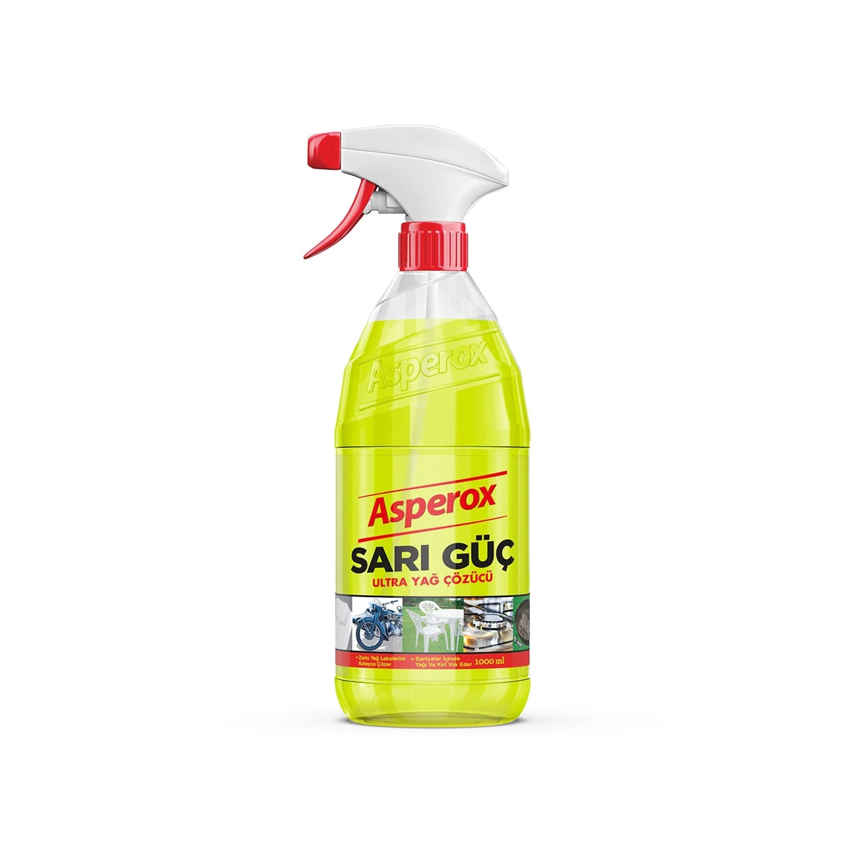 ASPEROX YAĞ CÖZÜCÜ SARI GÜÇ 1000 ML