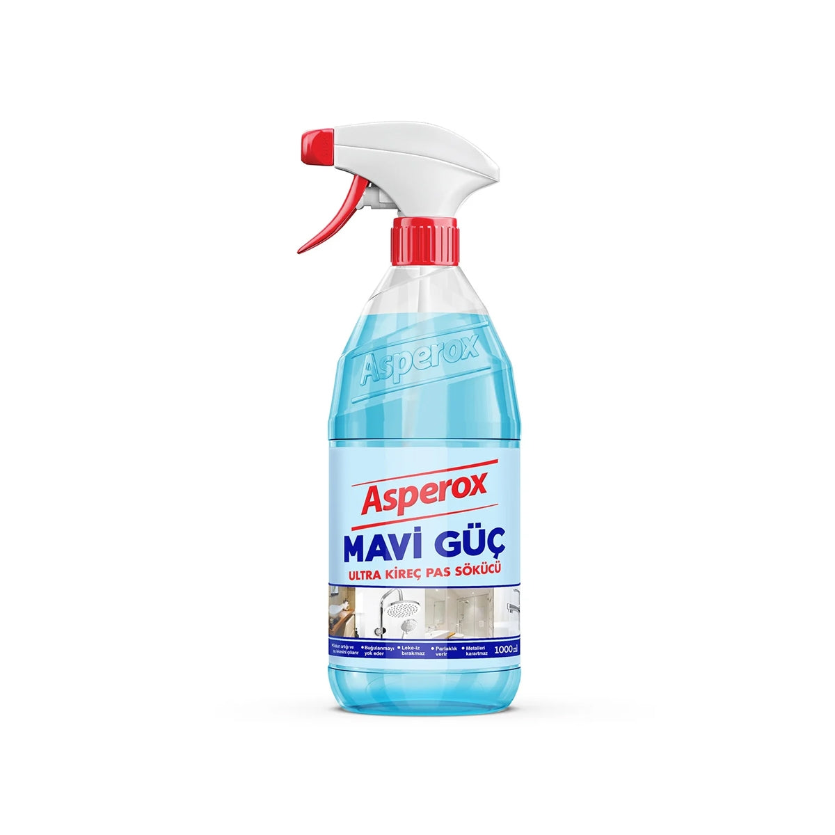 ASPEROX KİREÇ ÇÖZÜCÜ MAVİ GÜÇ 1000 ML