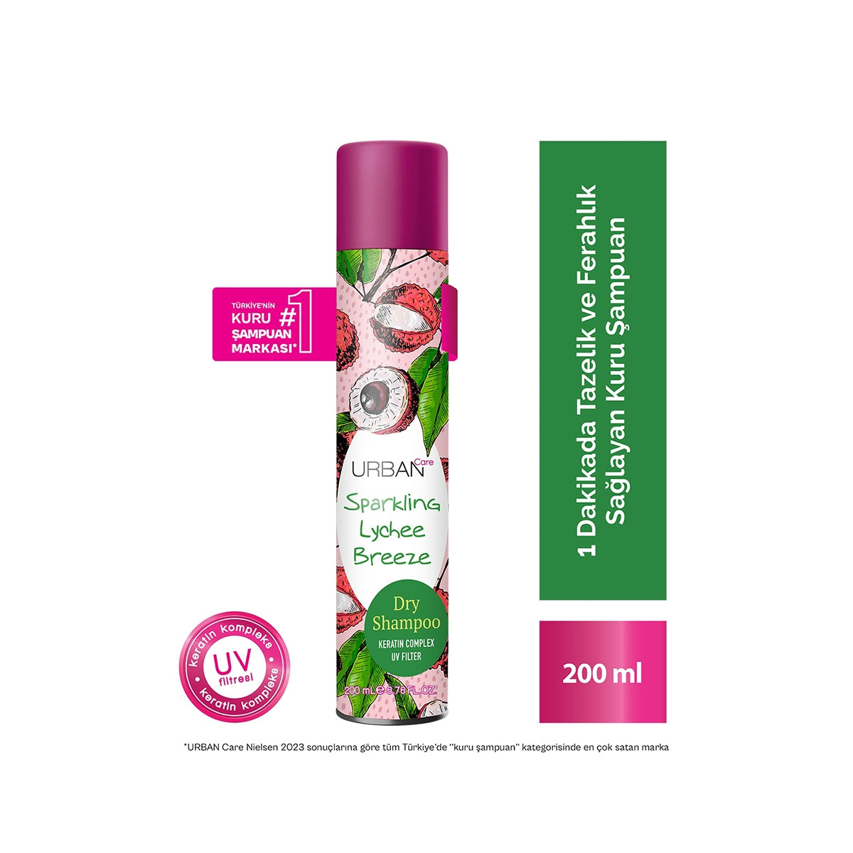 Sparkling Lychee Breeze Kuru Şampuan 200 Ml