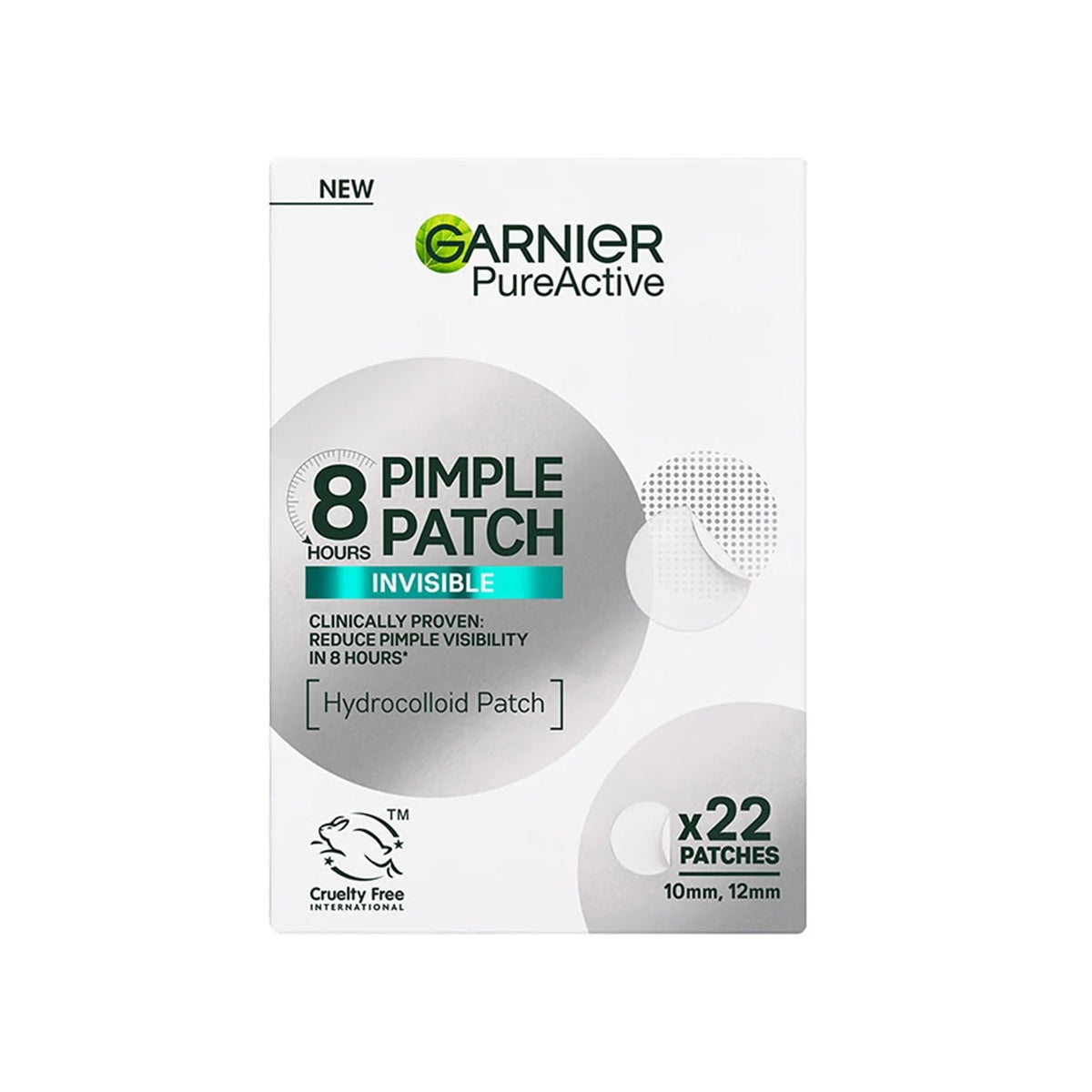 GARNIER GORUNMEZ CILT KUSURLARI GORUNUMU KARSITI PIMPLE PATCH 22'LI