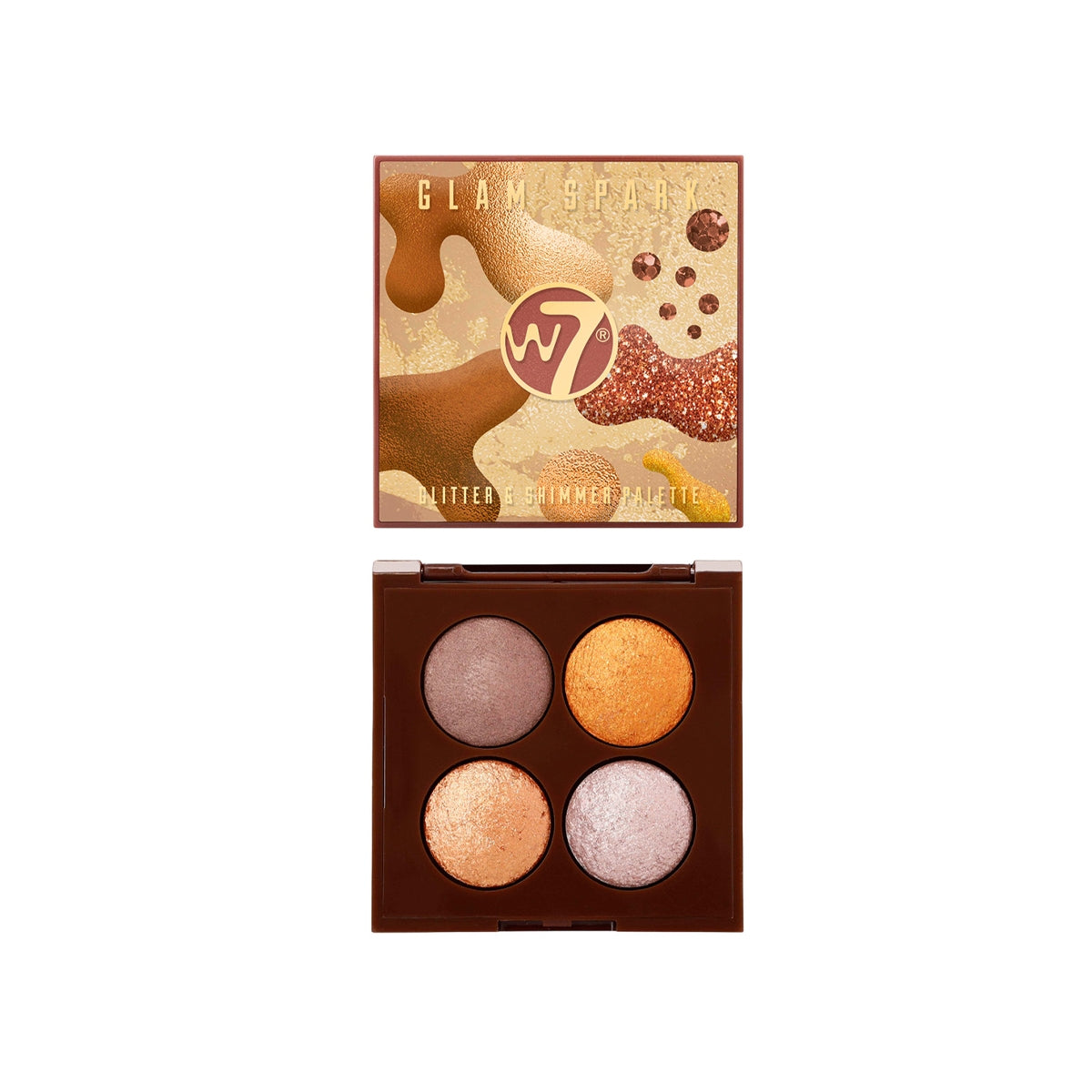 Glitter ve Shimmer 4’lü Yüz Paleti