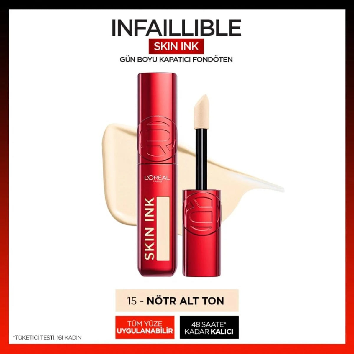 Infaillible Skin Ink Kapatıcı 15 Nötr Alt Ton