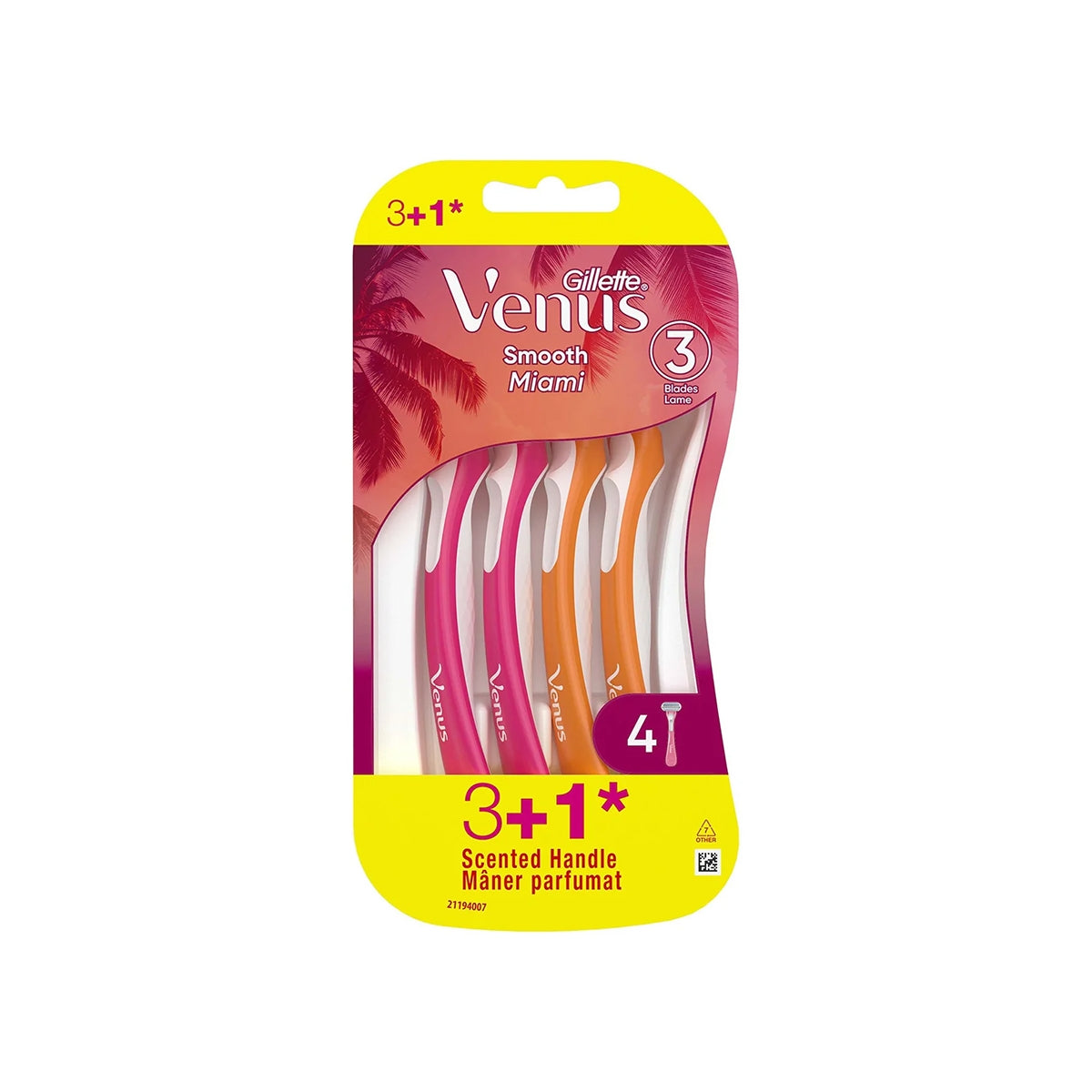 Smooth Miami Tıraş Bıçağı 4'lü