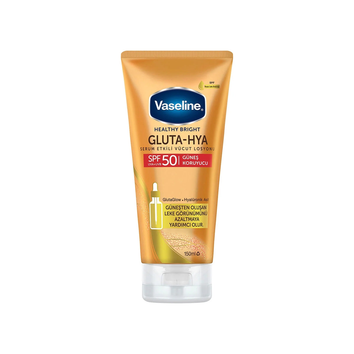 Gluta-Hya Serum Etkili Vücut Losyonu Güneş Koruyucu 150 ml