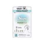 Bio Natural Mega Uzun Hijyenik Ped Uzun 36'lı