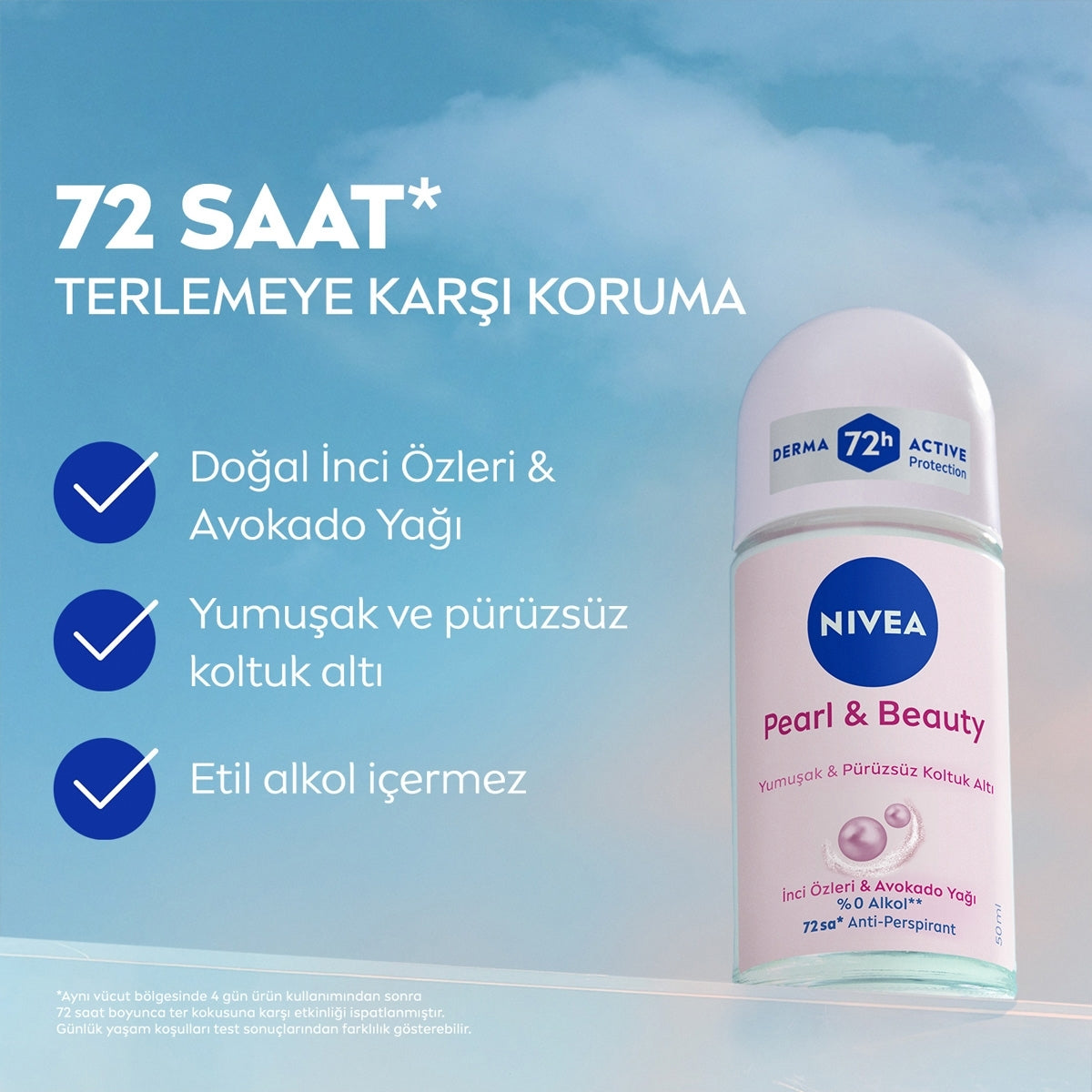 Pearl Beauty Kadın Roll-on 50 ml
