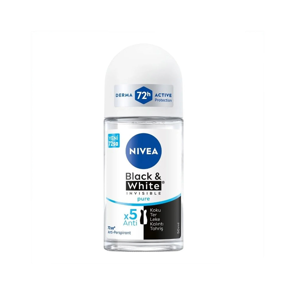 Black and White Pure Kadın Roll-On 50 ml