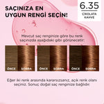 Creme Saç Boyası Çikolata Kahve 6-35