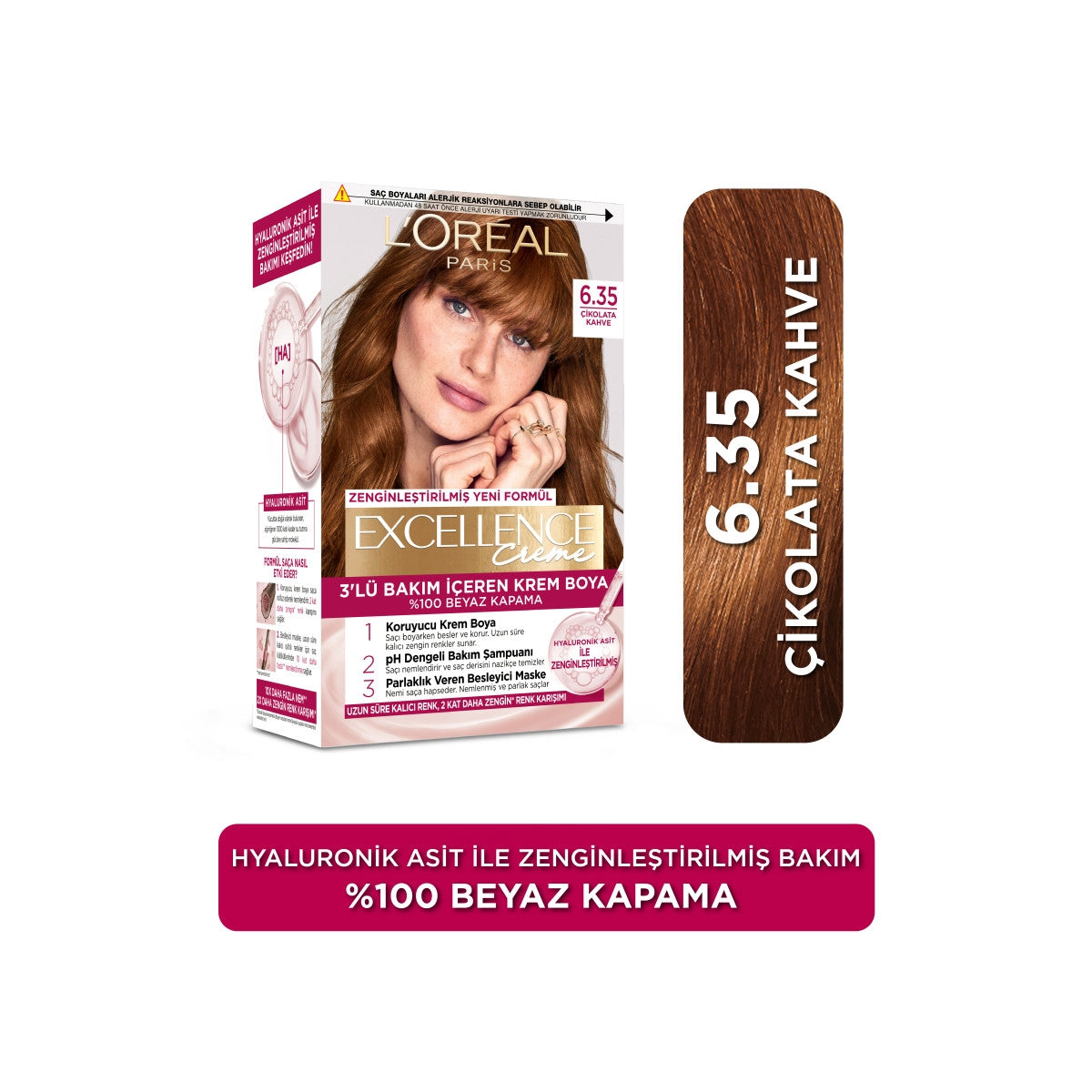 Creme Saç Boyası Çikolata Kahve 6-35
