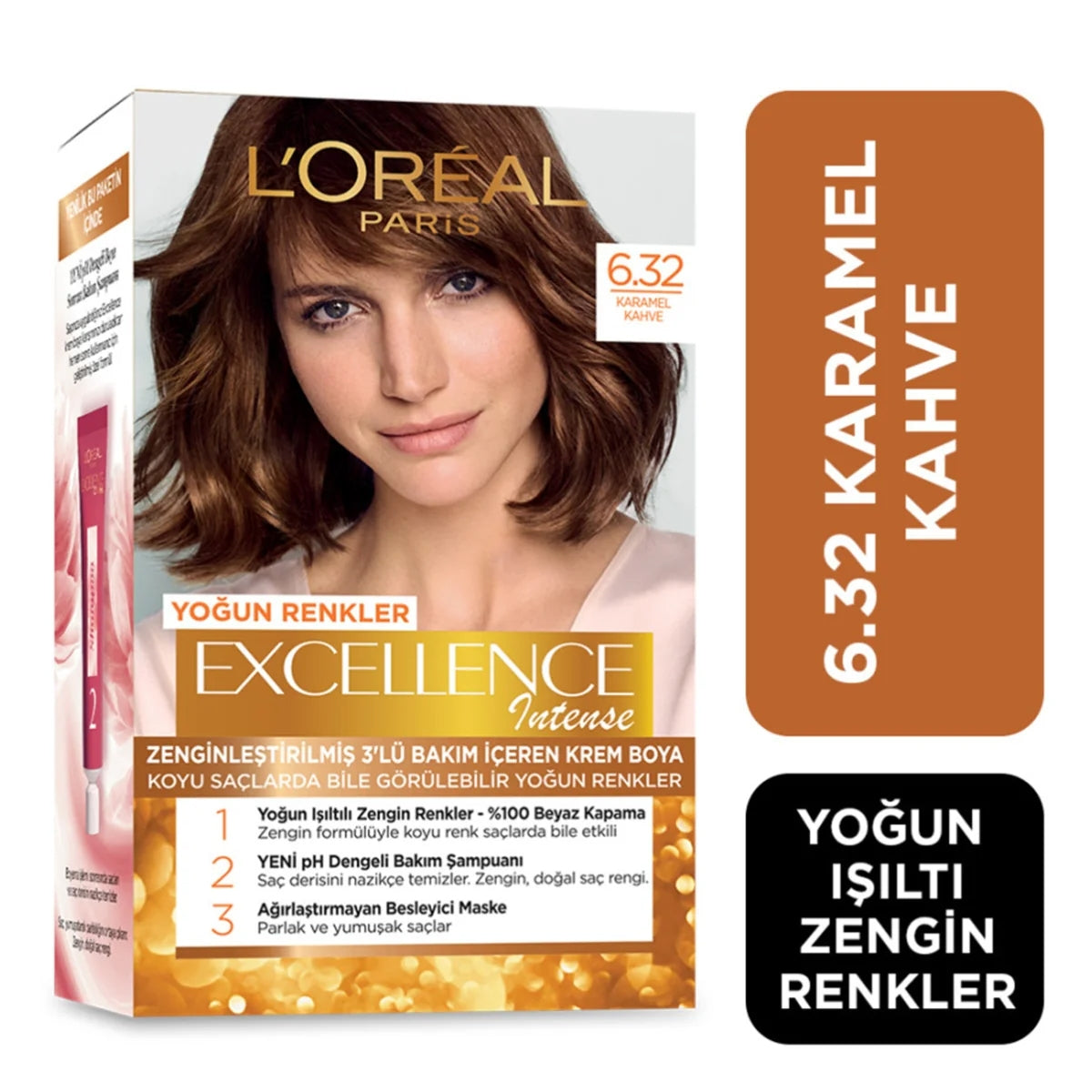 Intense Saç Boyası Karamel Kahve 6-32




