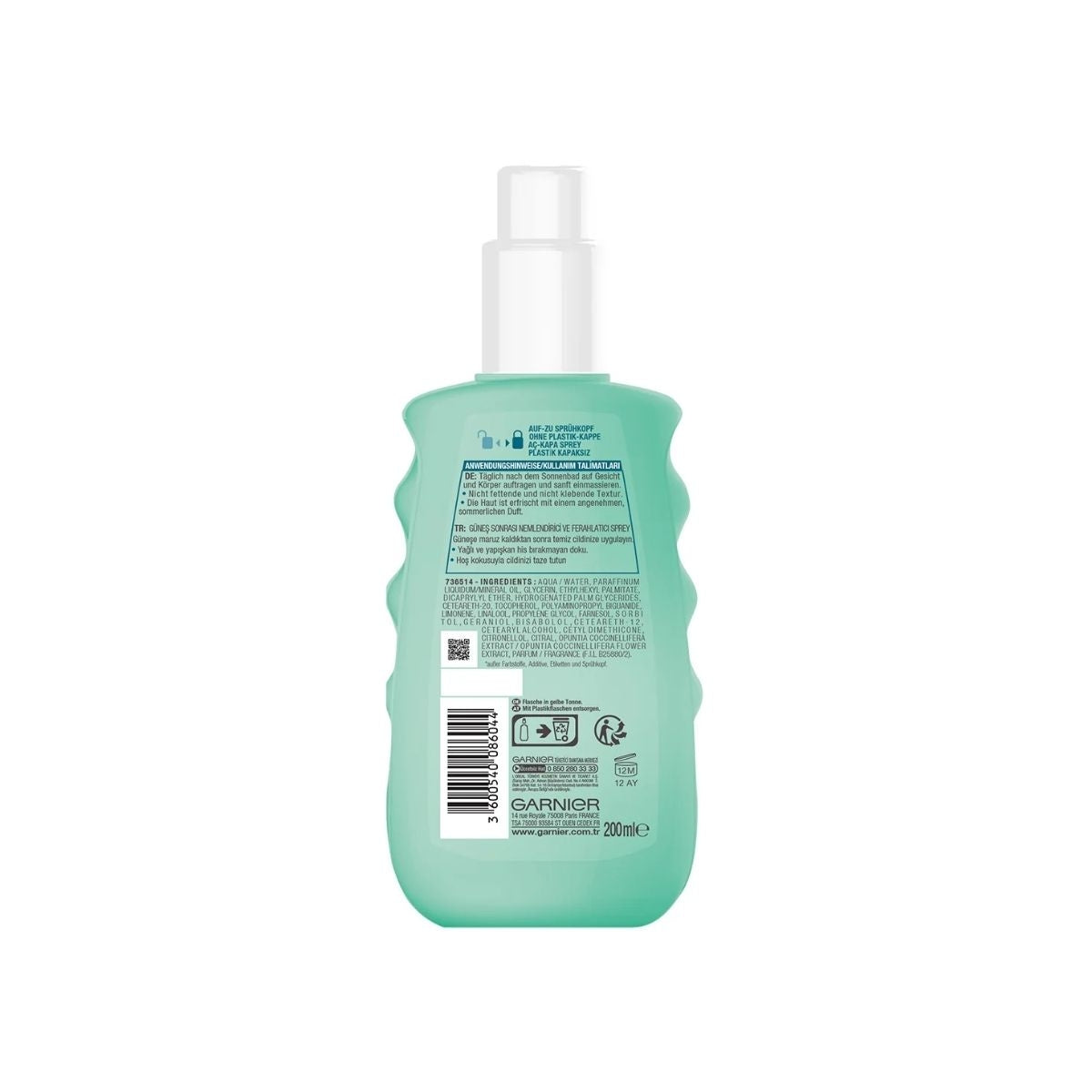 Nemlendirici Güneş Spreyi 200 ml




