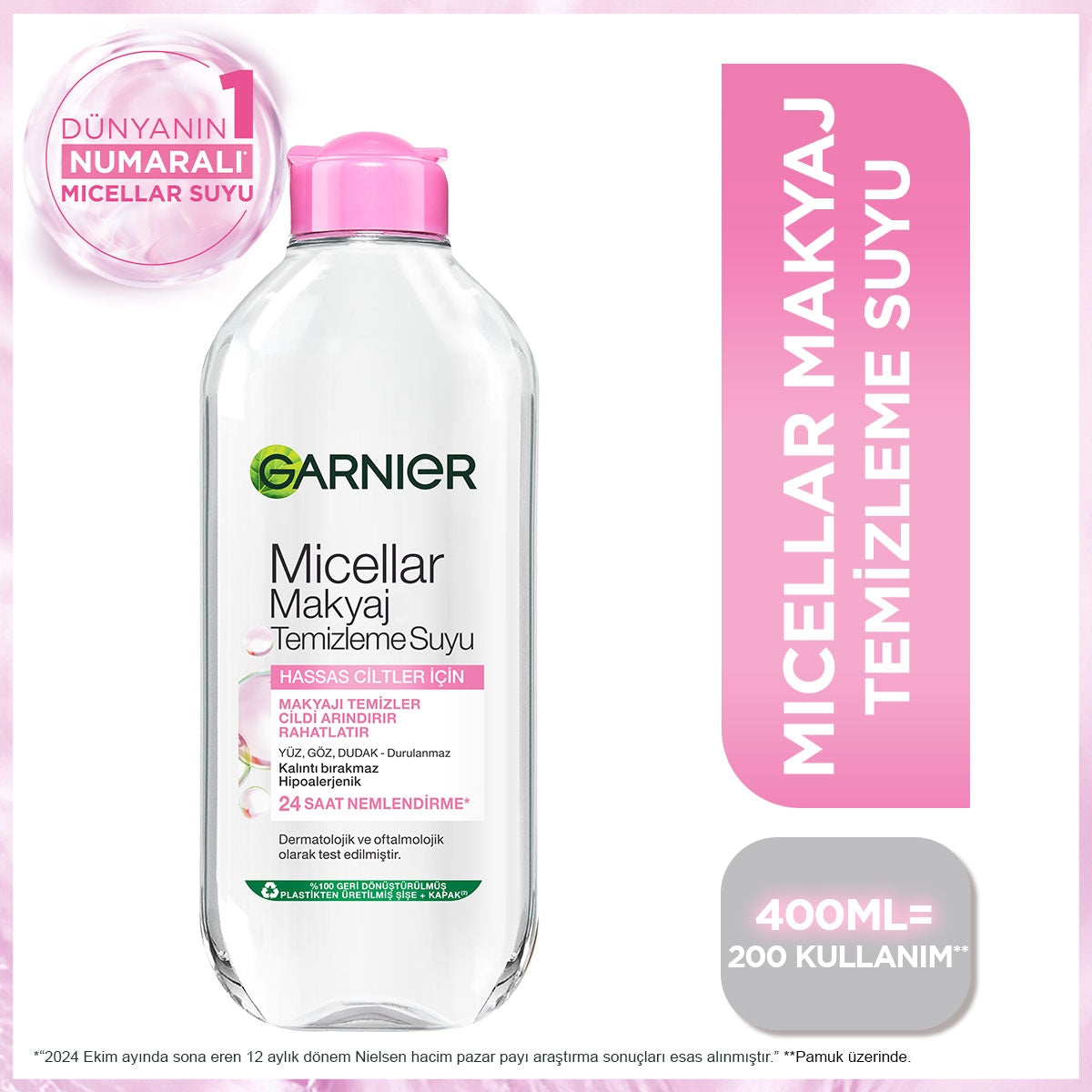 Micellar Kusursuz Makyaj Temizleme Suyu 400 ml




