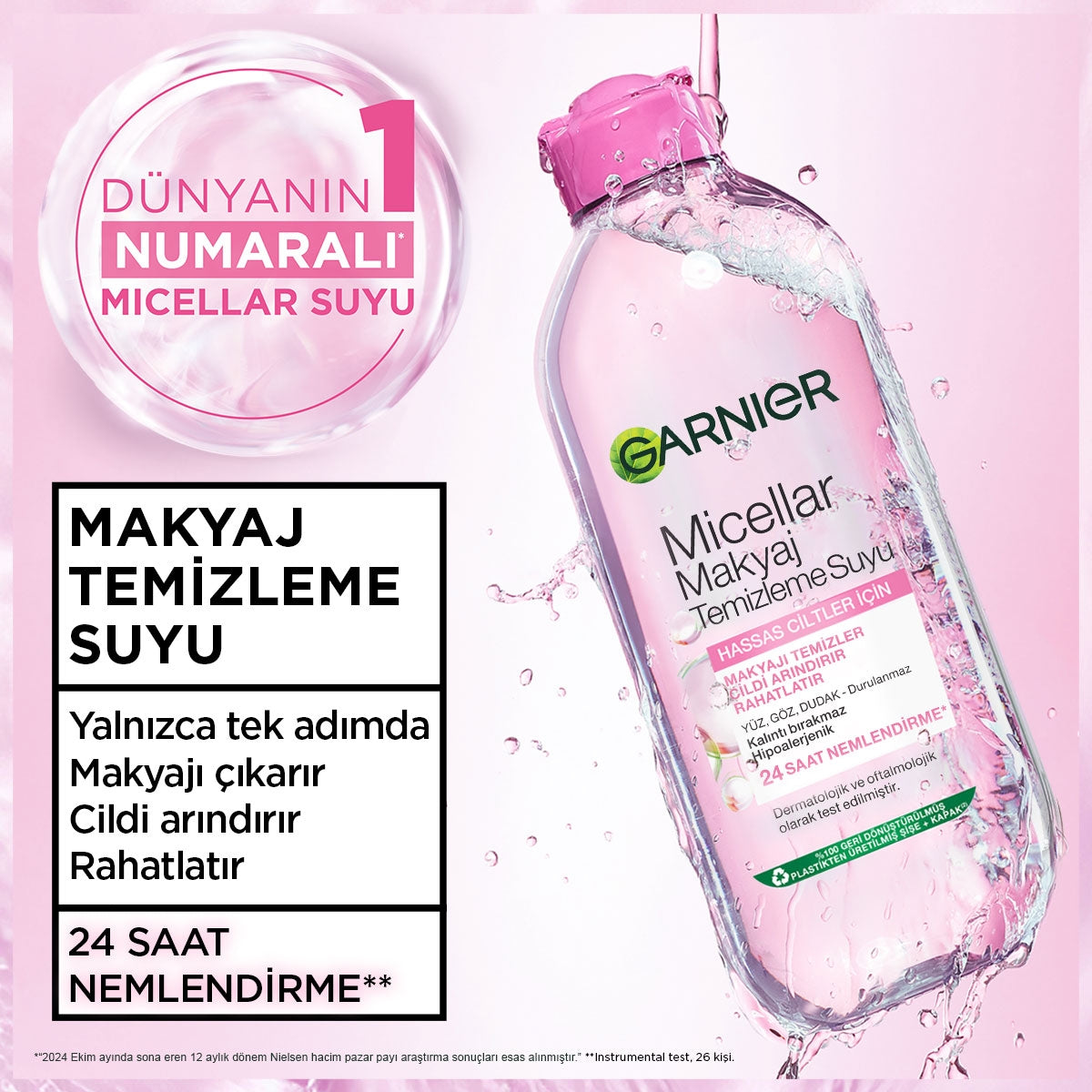 Micellar Kusursuz Makyaj Temizleme Suyu 400 ml




