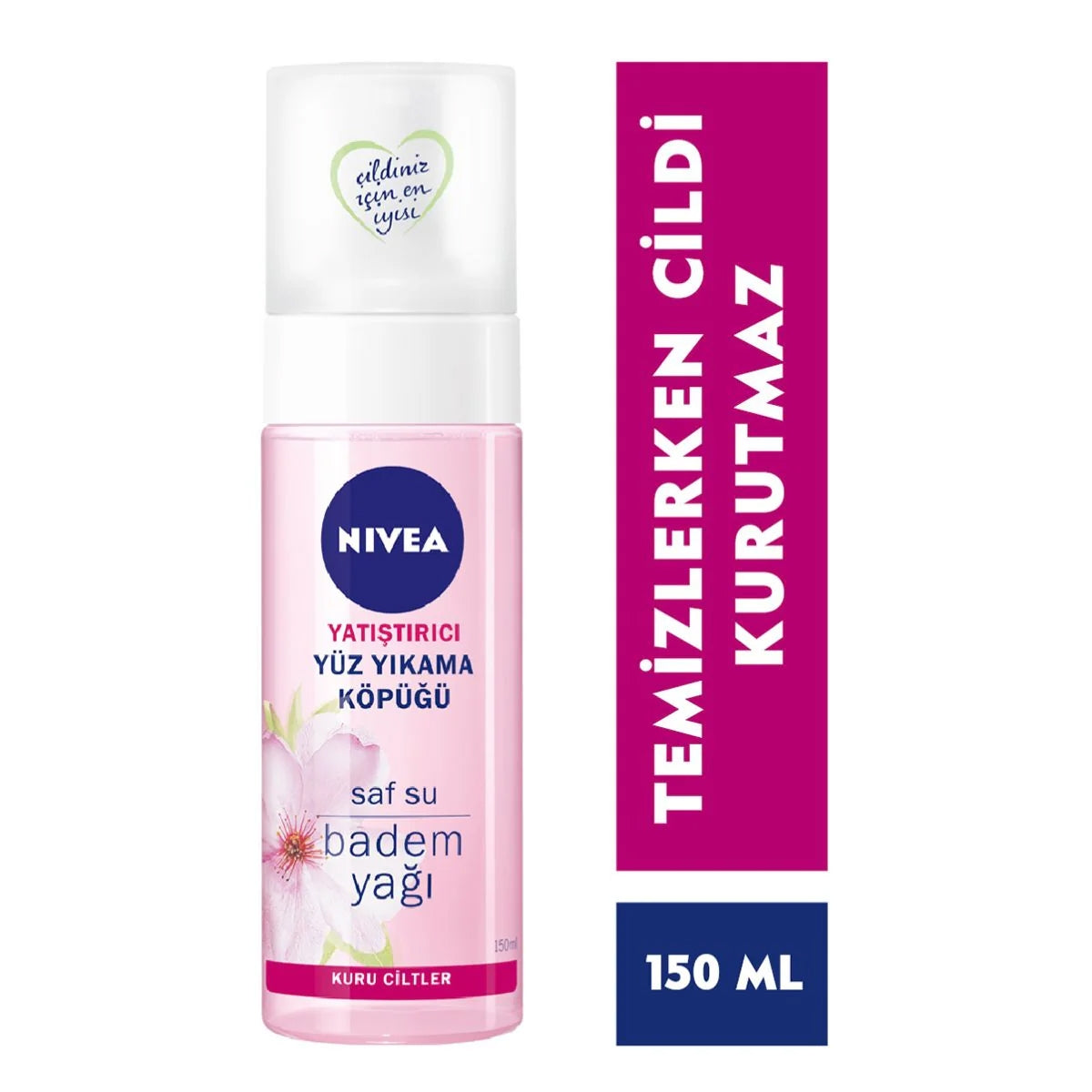 Yüz Temizleme Köpüğü Kuru / Hassas 150 ml




