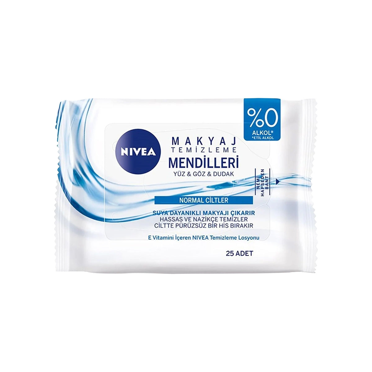 Nivea Canlandırıcı Makyaj Temizleme Mendili Normal / Karma