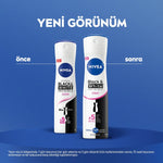 Black and White Invisible Clear Kadın Deodorant Sprey 150 ml