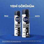 Black and White Invisible Original Erkek Deodorant Sprey 150 ml
