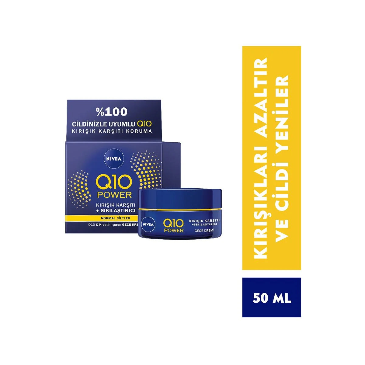 Q10 Kırışıklık Karşıtı Gece Kremi 50 ml




