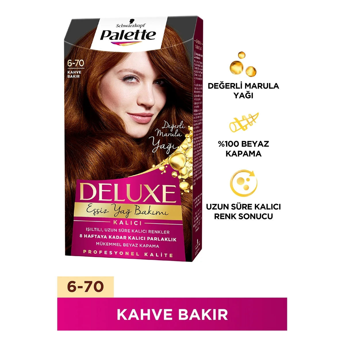 Saç Boyası Kahve Bakır 6-70




