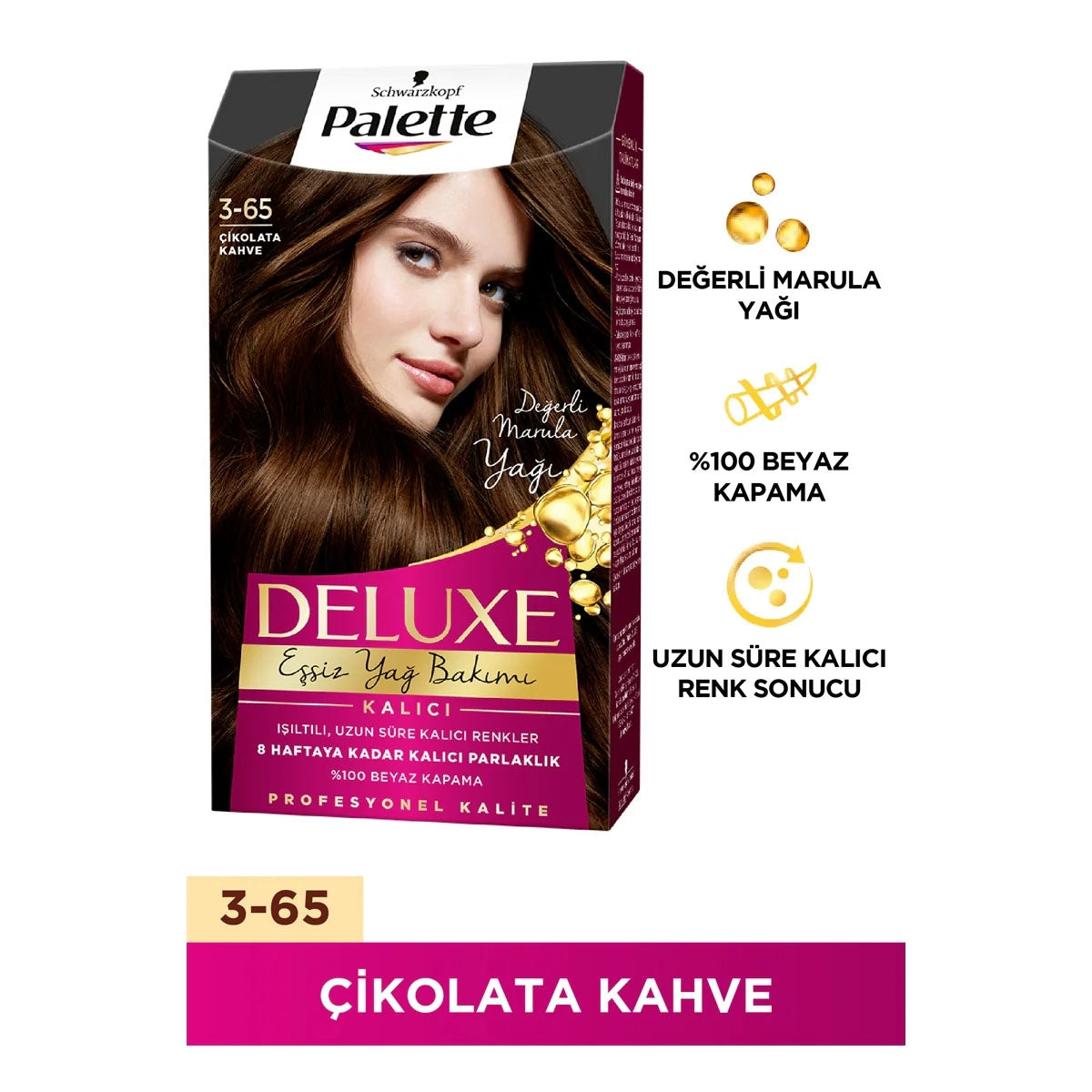 Saç Boyası Çikolata Kahve 3-65




