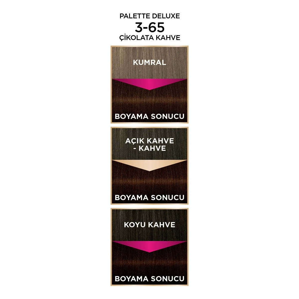 Saç Boyası Çikolata Kahve 3-65





