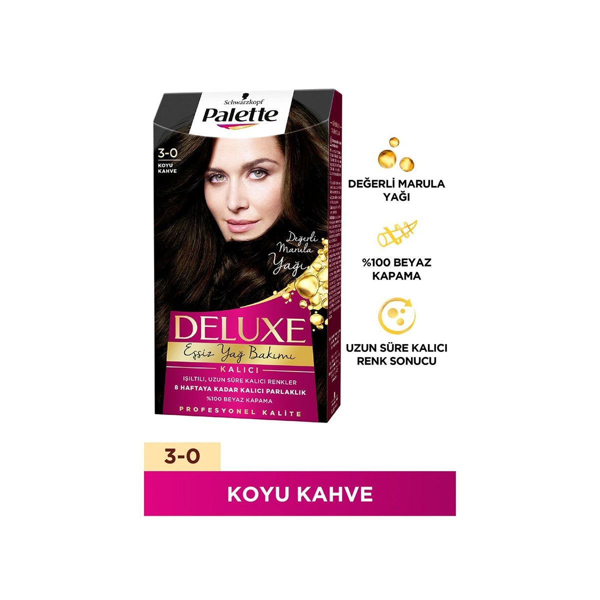 Saç Boyası Koyu Kahve 3-0





