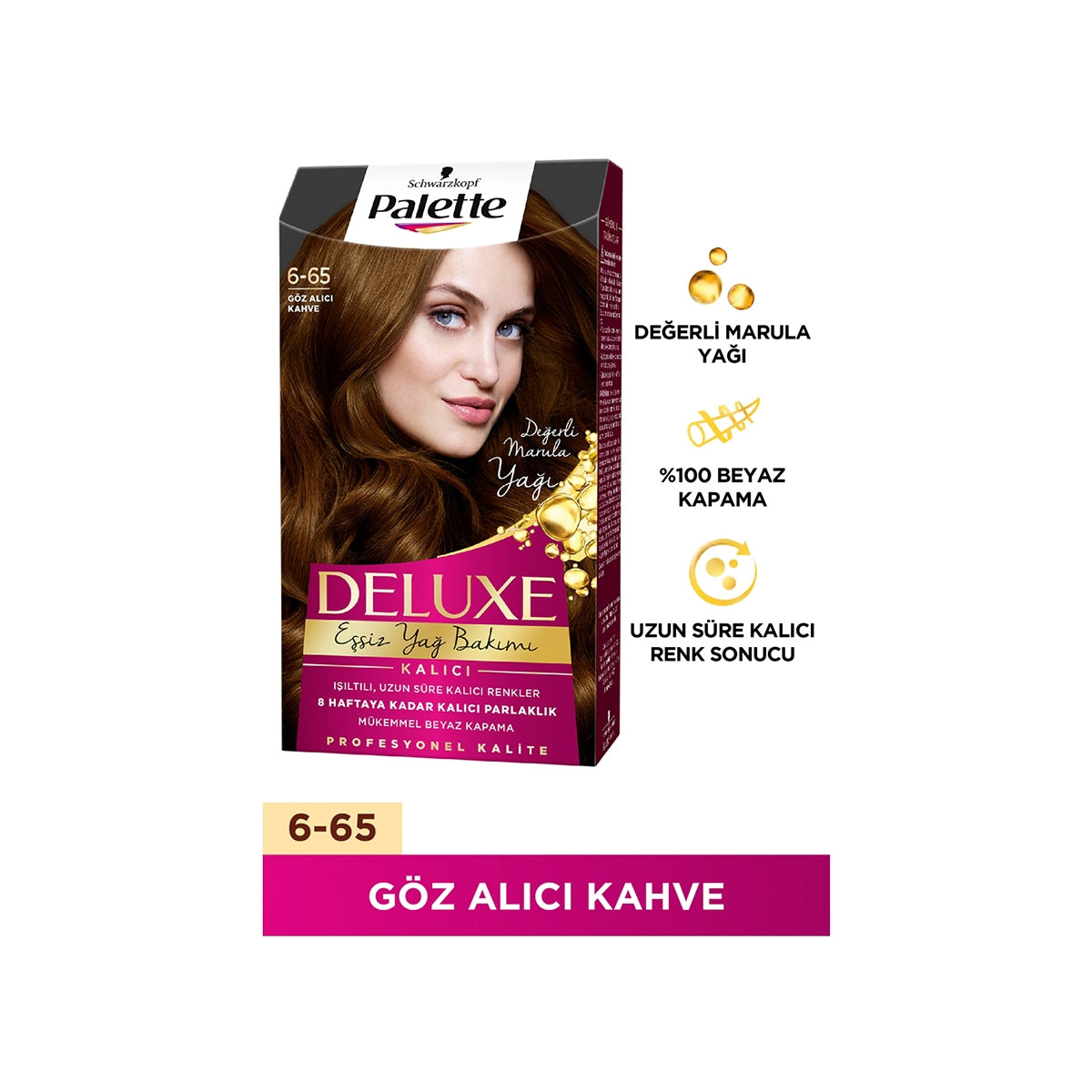 Saç Boyası Göz Alıcı Kahve 6-65




