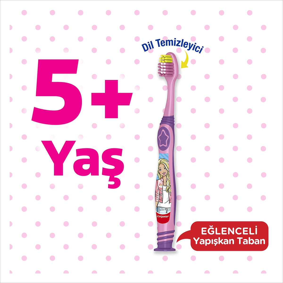 Barbie Spiderman Çocuk Diş Fırçası 5+ Yaş
