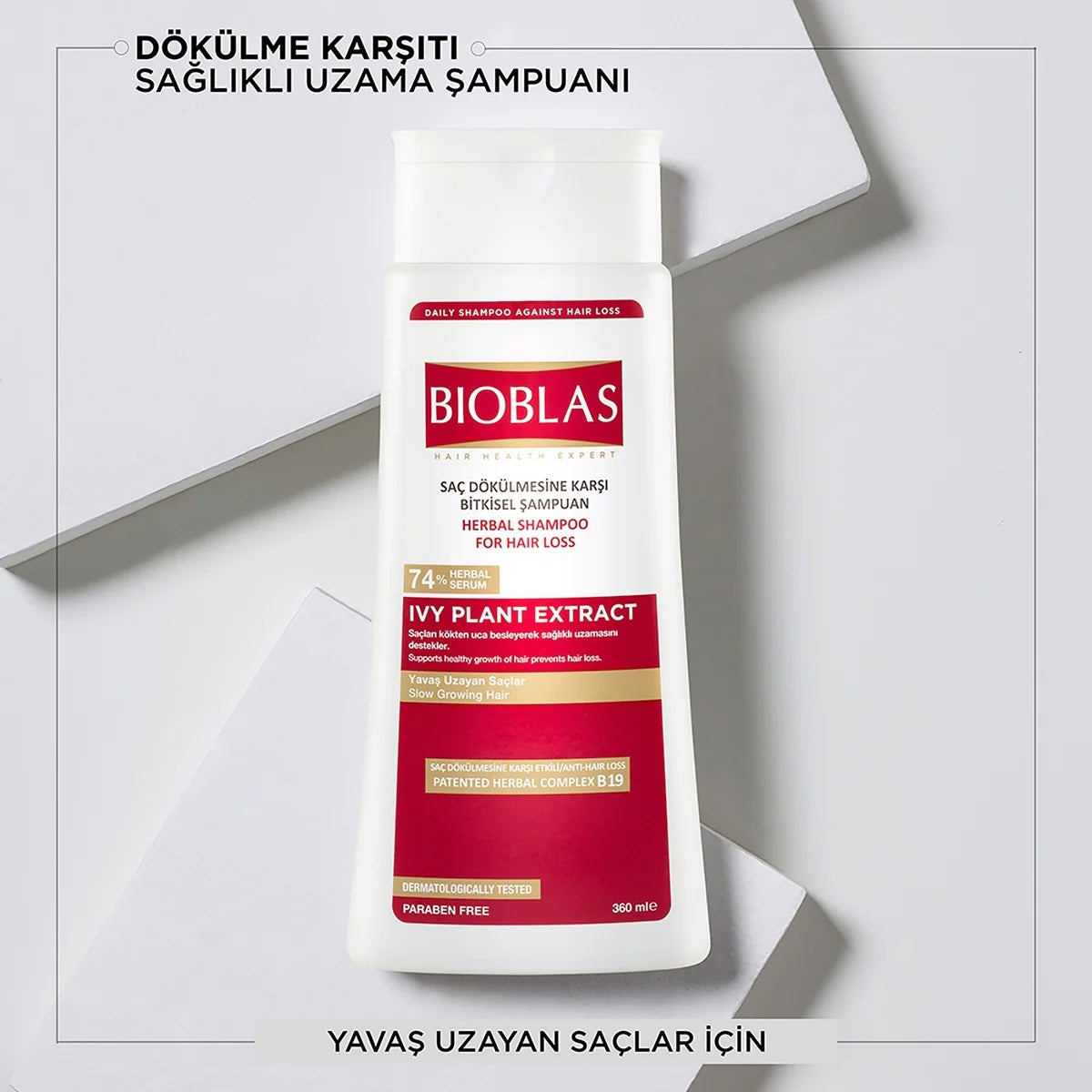 Şampuan Yavaş Uzayan Saçlar Şampuan 360 ml





