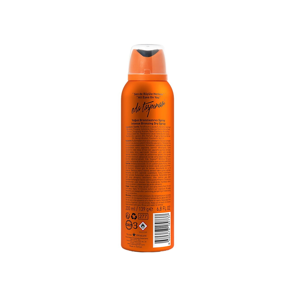 Yoğun Bronzlaştırıcı Sprey 200 ml