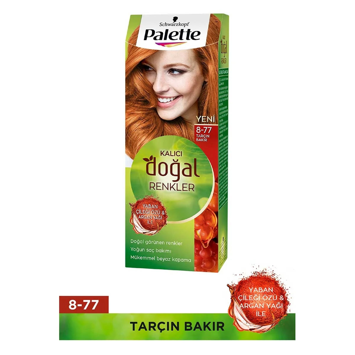 Natural Colors Saç Boyası Tarçın Bakır 8-77




