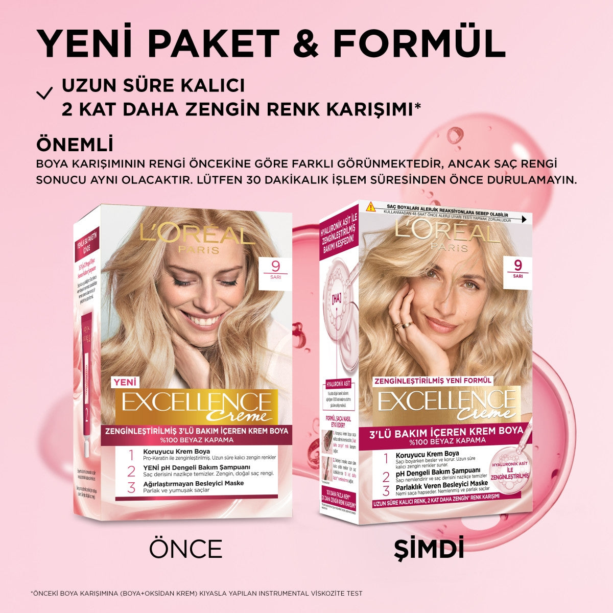 Creme Saç Boyası Sarı 9