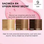 Creme Saç Boyası Sarı 9