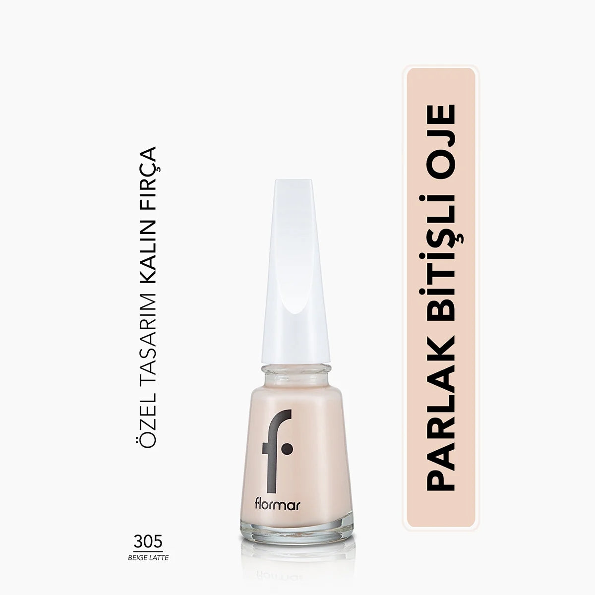 Nail Enamel Beige Latte 305




