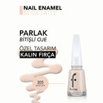 Nail Enamel Beige Latte 305





